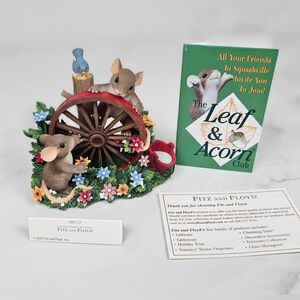 Charming Tails Fitz and Floyd Wheel Always Be Friends 88/137